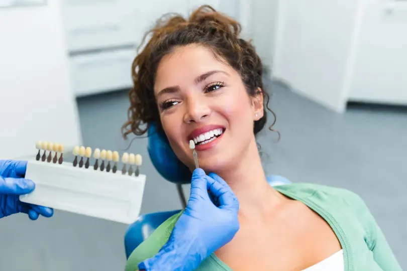 Illustrative image of a natural smile